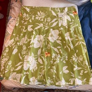 Y2K low rise old navy floral flower skirt 2000s